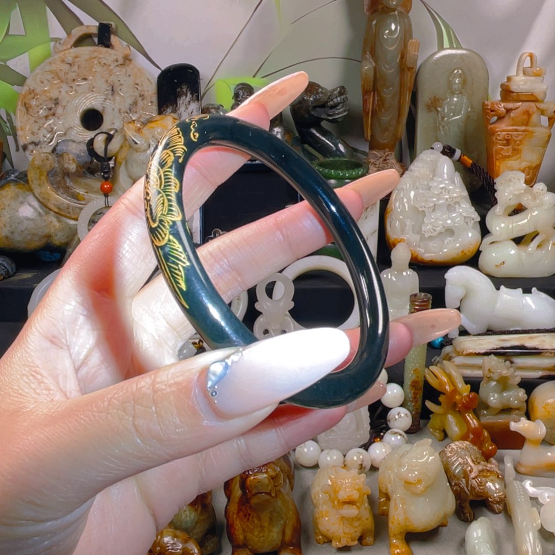 和田玉挂件未镶嵌1