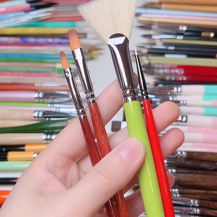 艺笔轩画笔组合6支