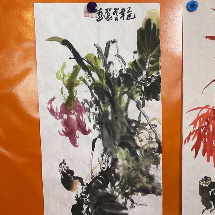 国画张圣敏先生纯手绘作品