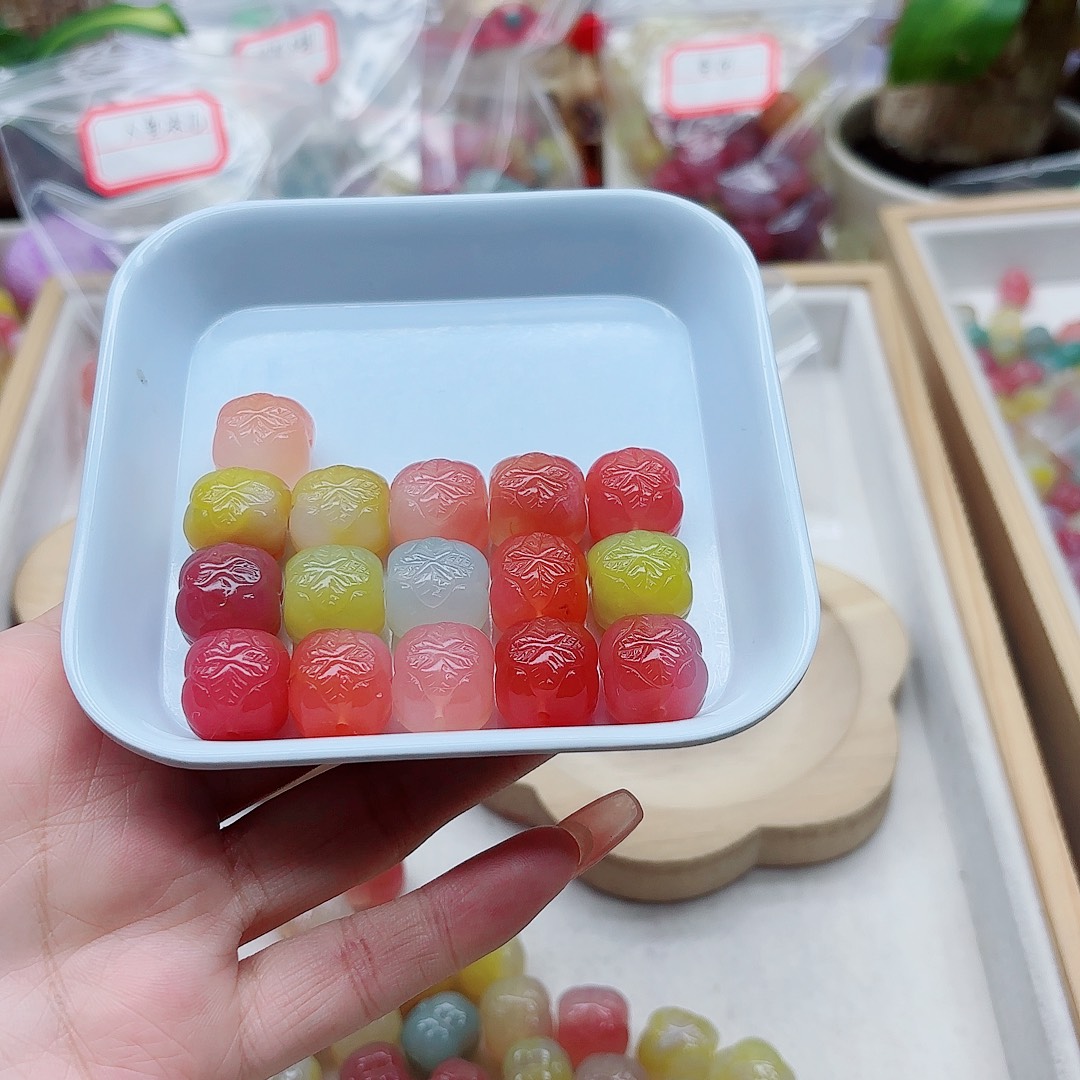 雨***儿玛瑙/玉髓未镶嵌手链盐源22