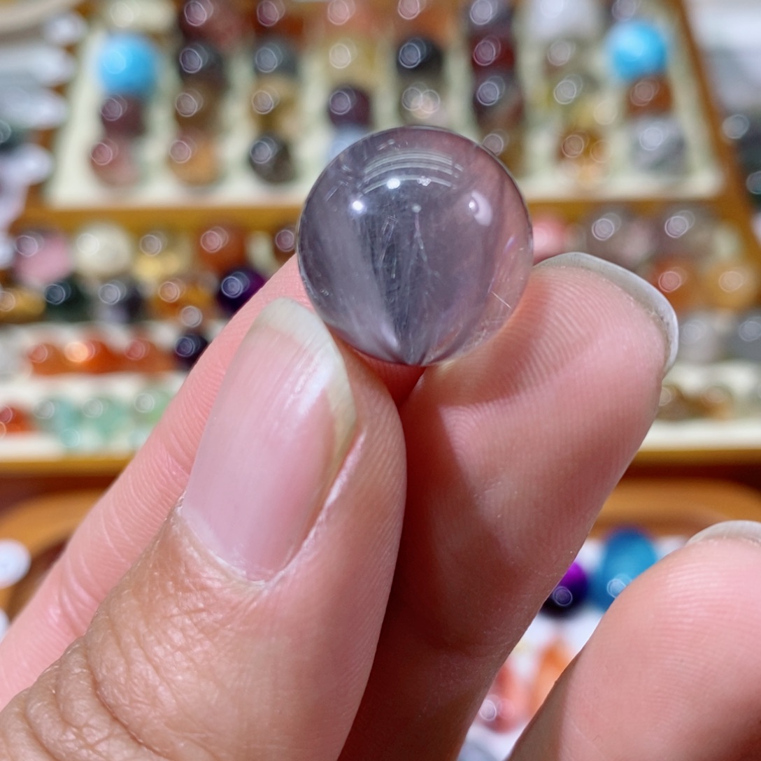 水晶单珠，未镶嵌