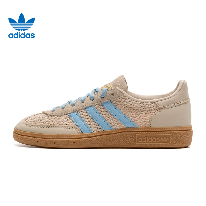 adidas阿迪达斯【环*】三叶草女鞋HANDBALL运动鞋休闲鞋JQ8410