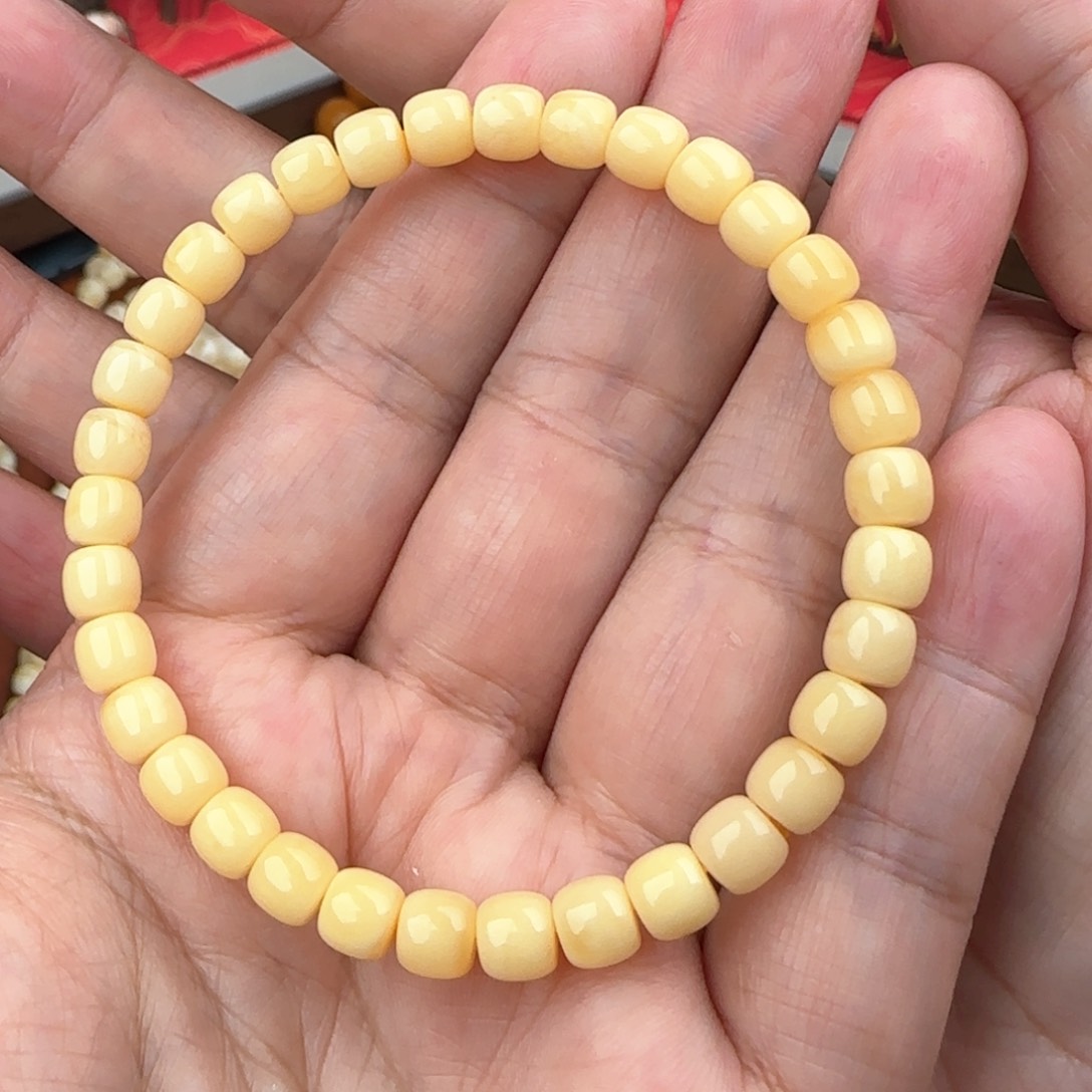 琥珀手链未镶嵌6咪