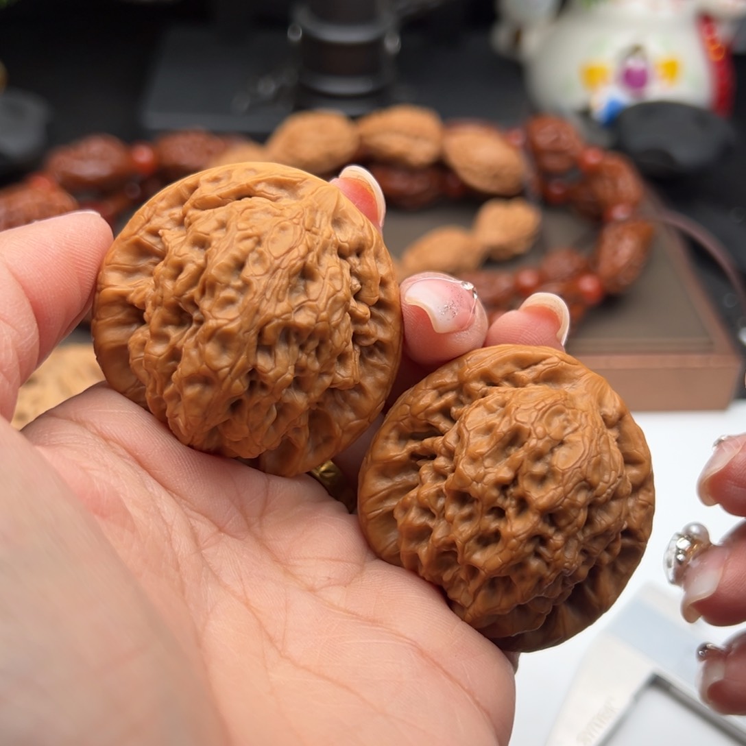 文玩核桃把件金公子43