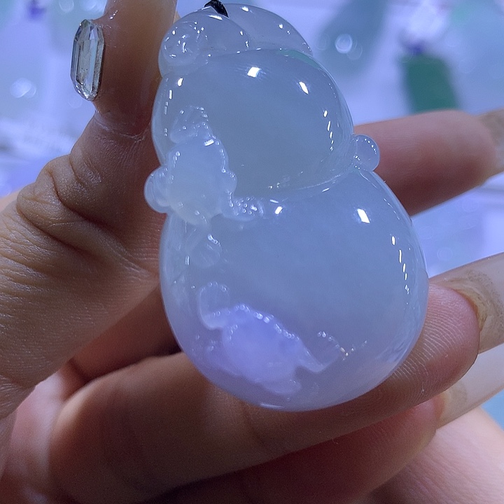 翡翠未镶嵌颈饰天然翡翠A货吊坠