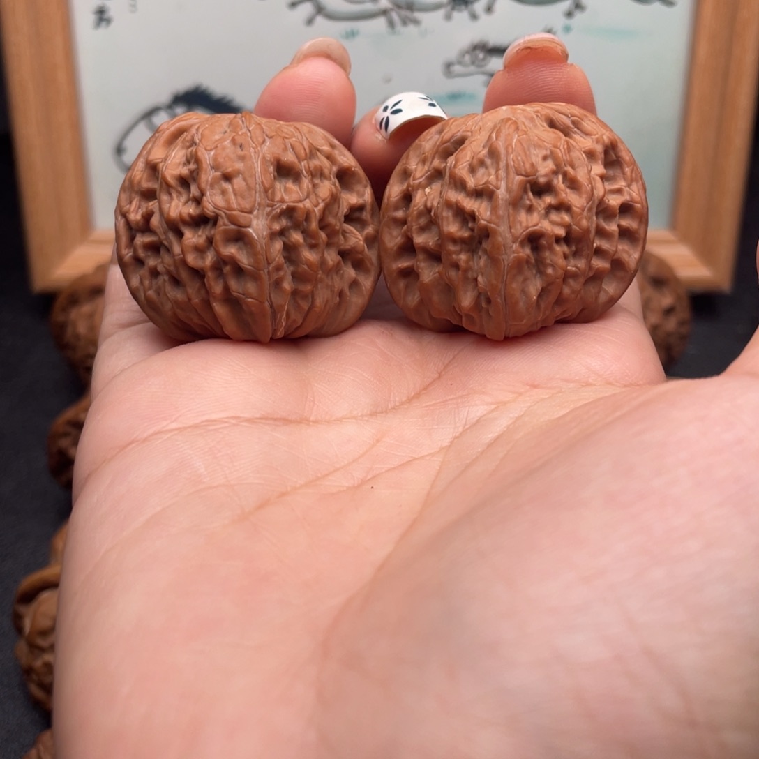 吊坠文玩核桃36全品磨盘