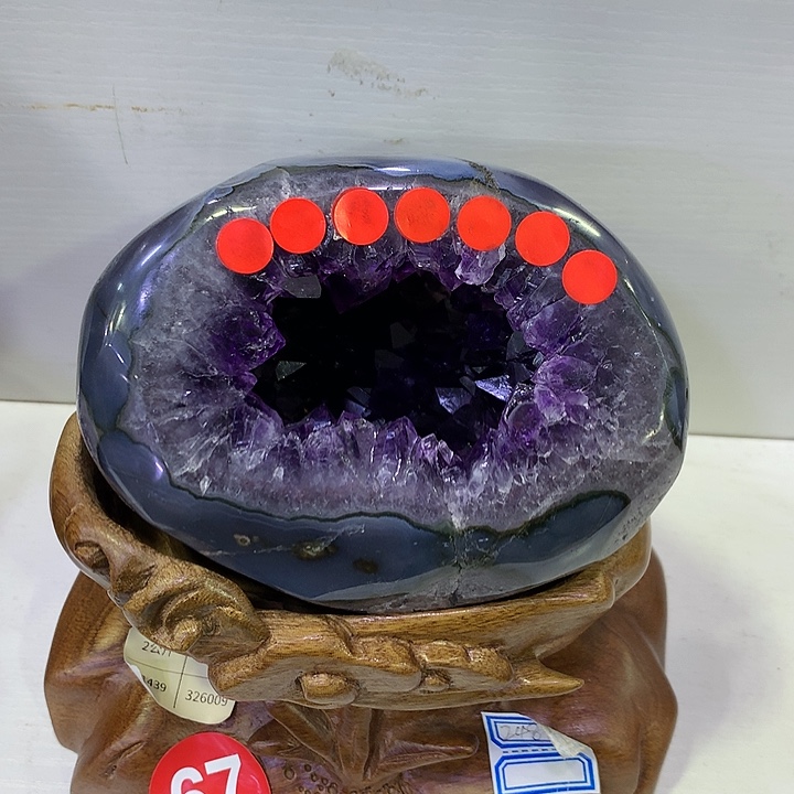 紫晶大型摆件（非配饰）未镶嵌蛋