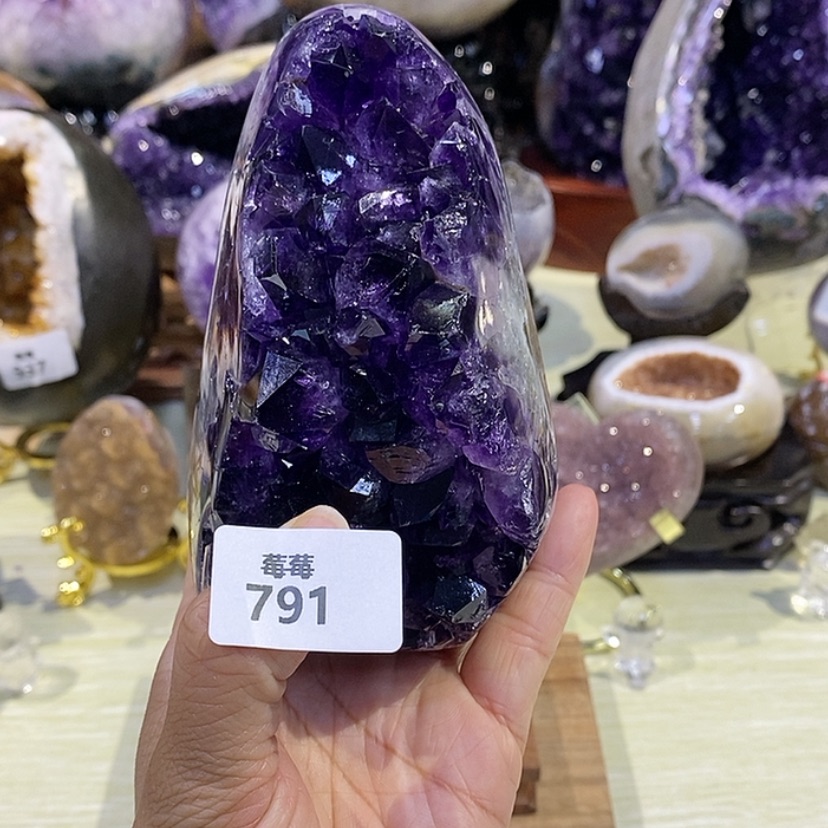 【闪购商品】未镶嵌珠宝半成品紫晶
