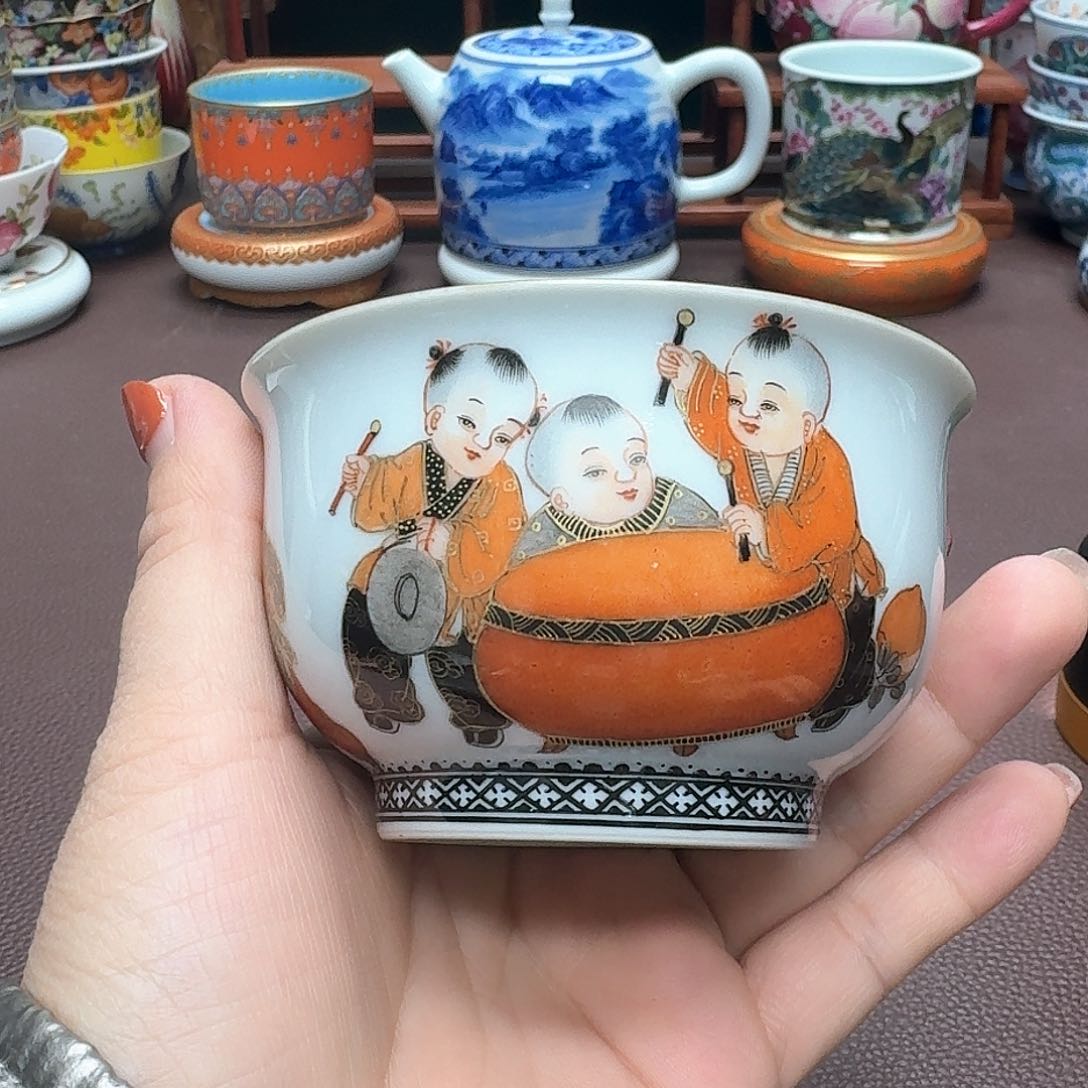 瓷片和景德镇仿古手工制作精品