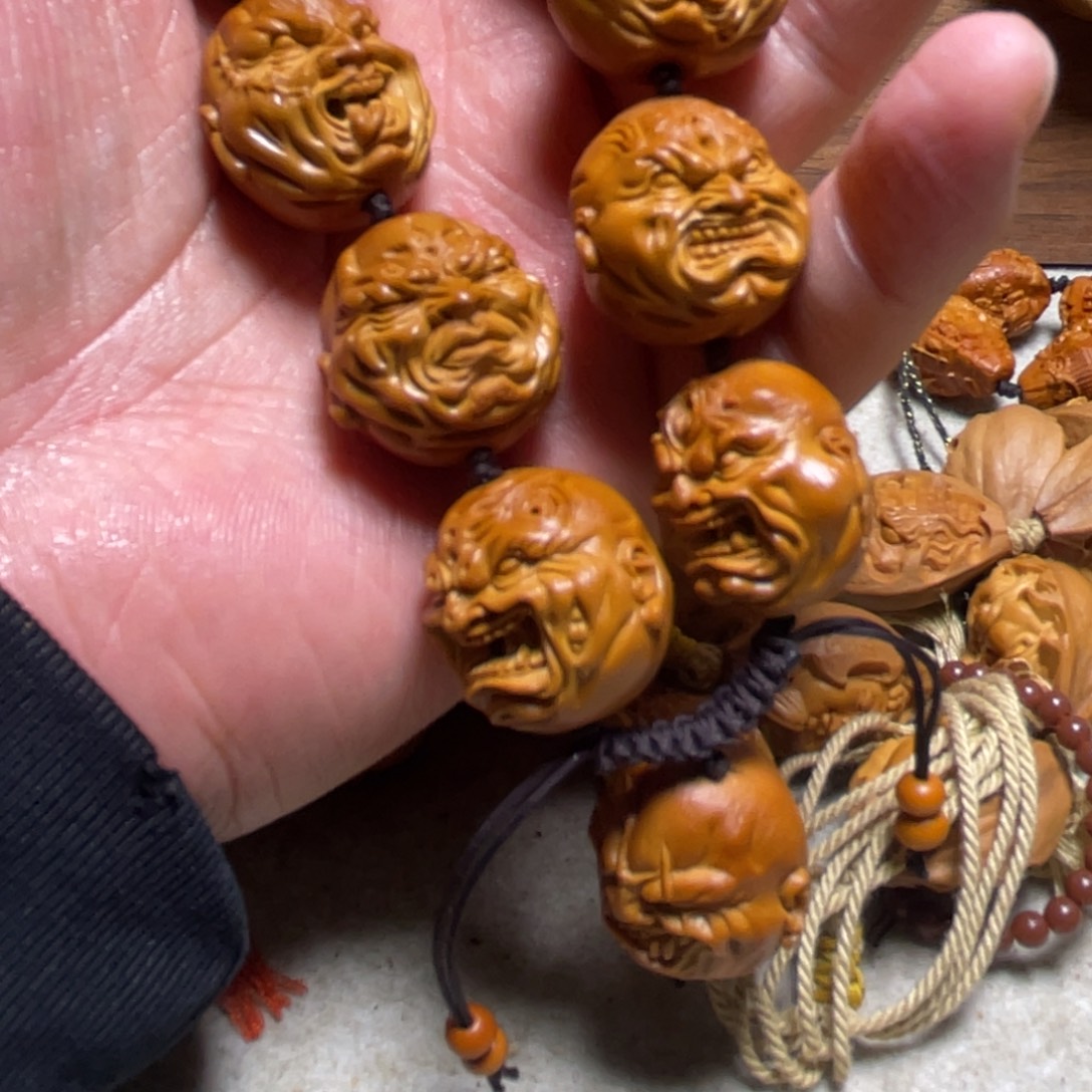 路***的橄榄核手串/手链橄榄核