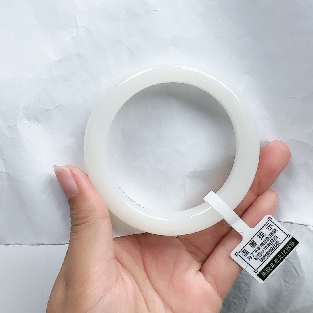 和田玉手镯YY56.6未镶嵌