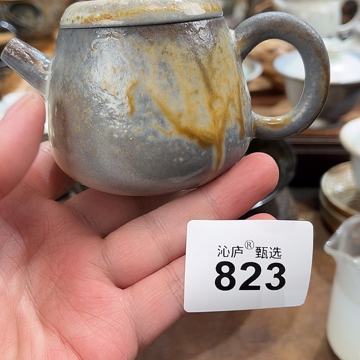 沁庐柴窑古法柴烧全手工茶具