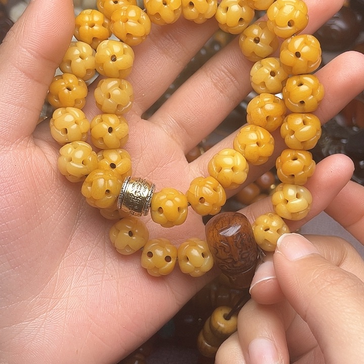 牛骨手串/手链牦牛骨路路通手持