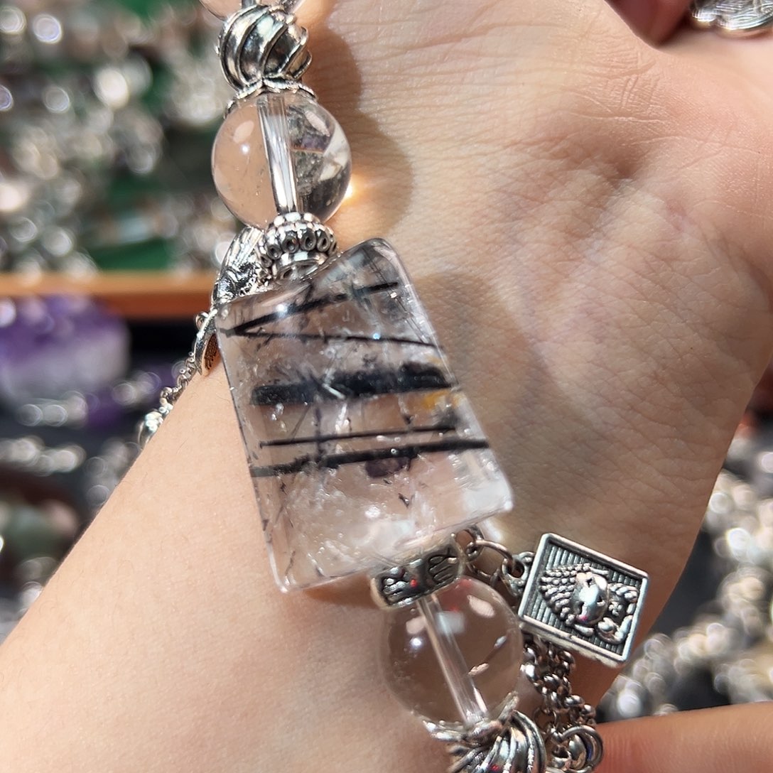 水晶手链合金?手串