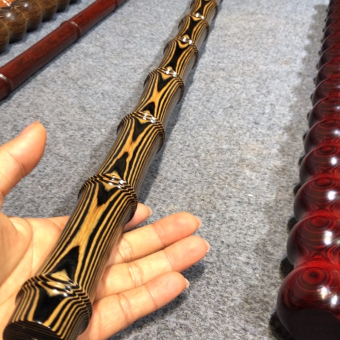 【闪购商品】木斑马木竹节棍90一根