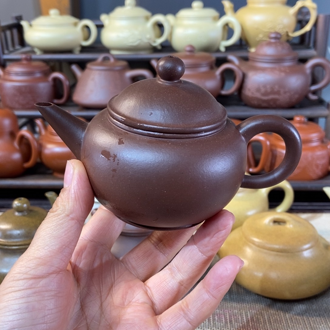 躺***生茶壶紫砂全手工制作工艺流程