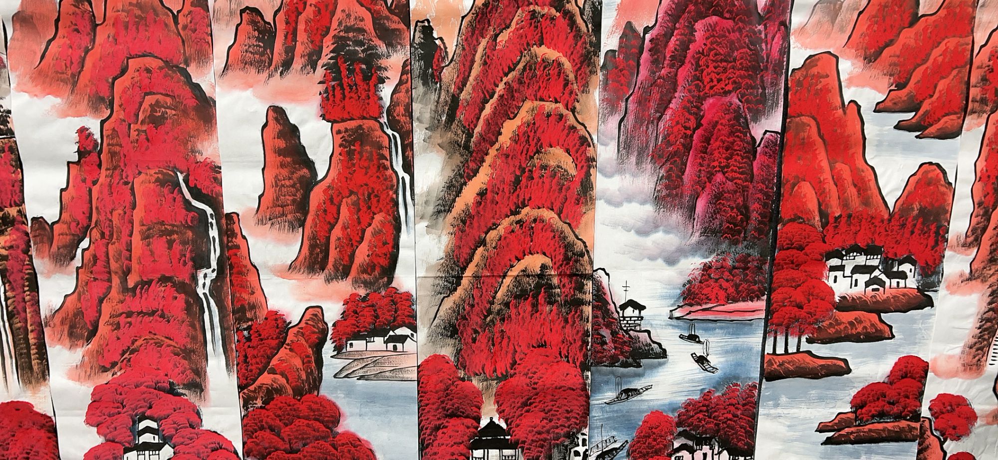 【楚语】精品八条屏装饰画通用链接