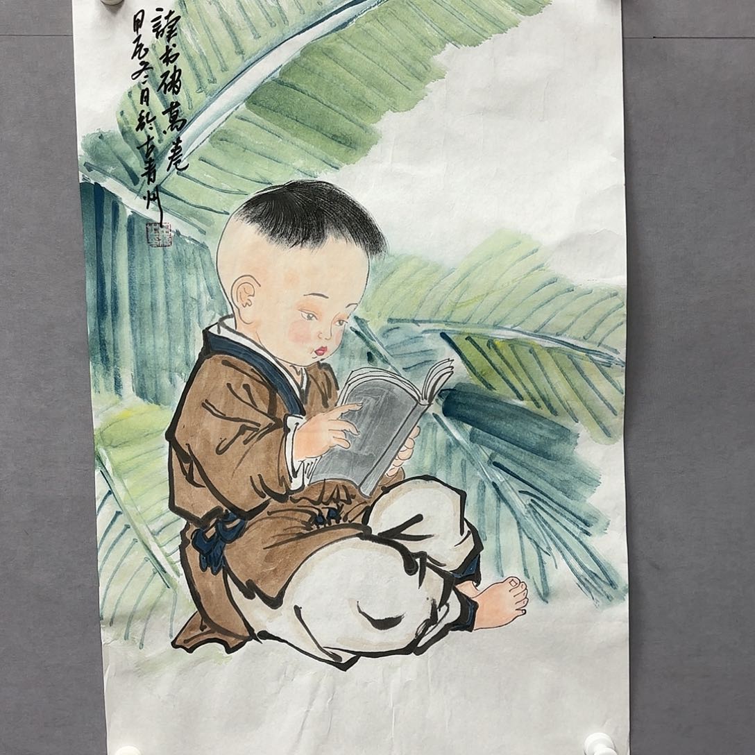 国画亲笔手绘原创1