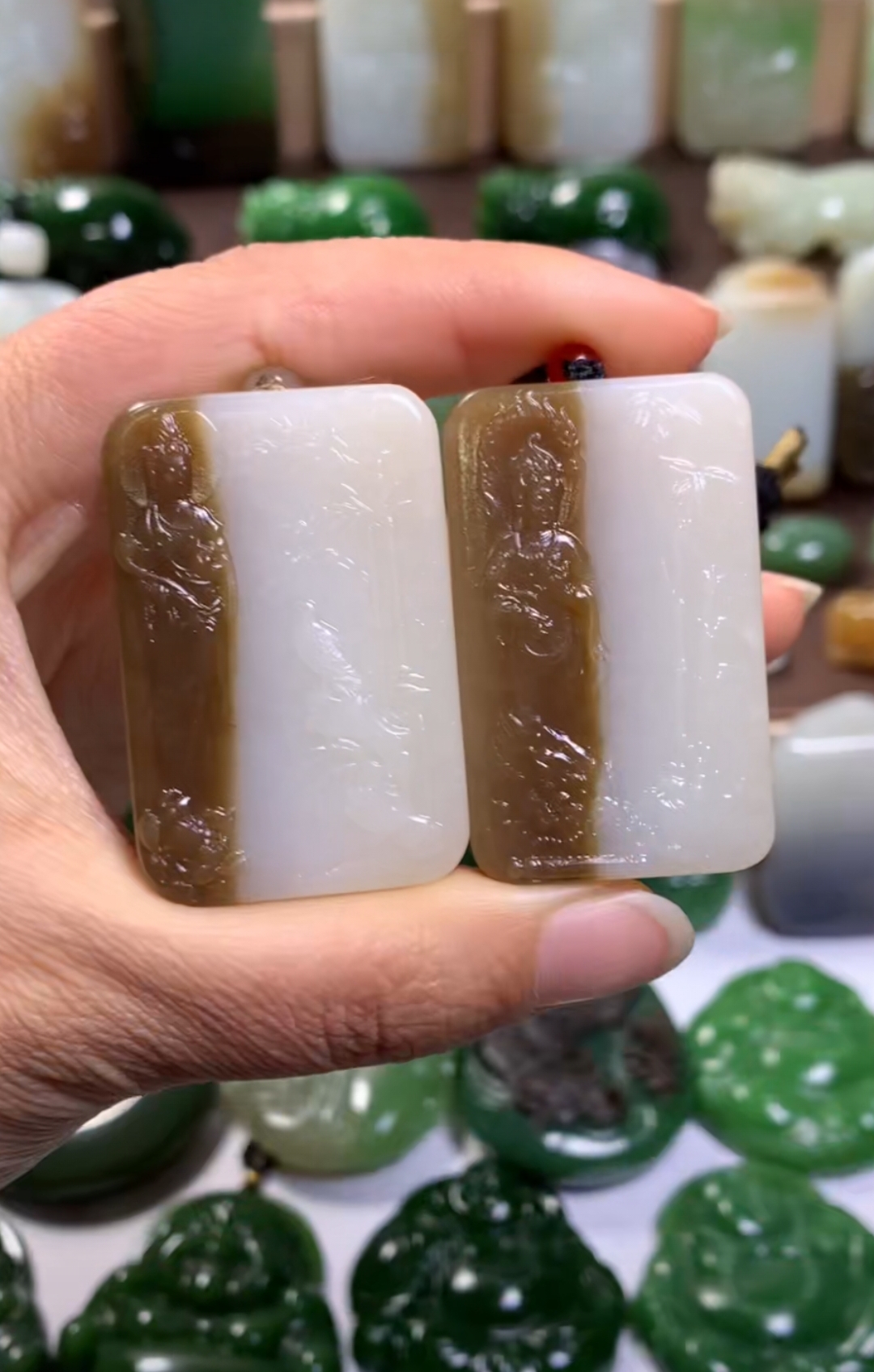 和田玉挂件未镶嵌