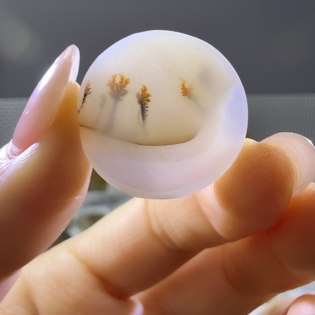 玛瑙/玉髓未镶嵌吊坠(不含链)22