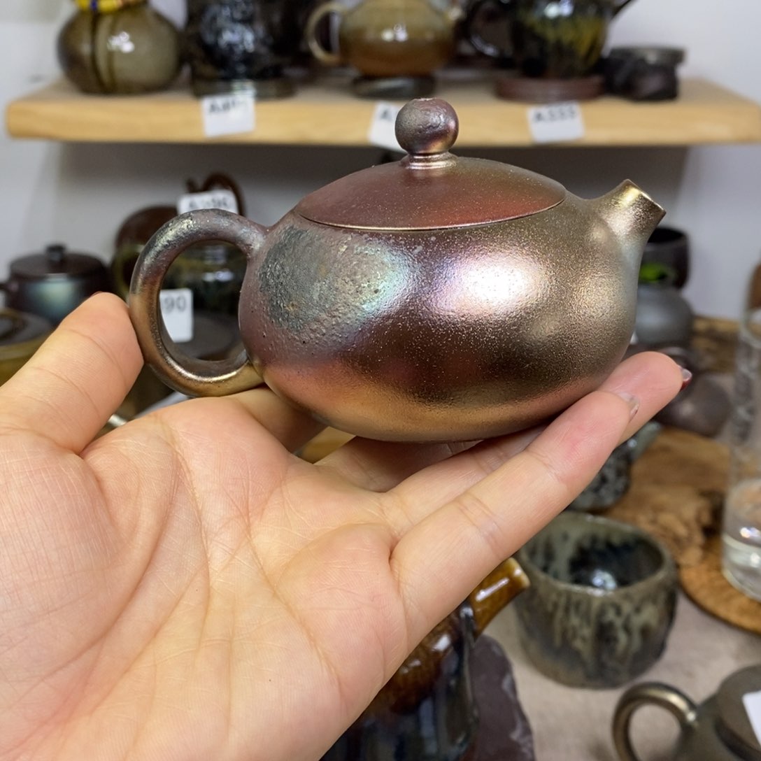 迷****ᴳ建水紫陶柴烧茶壶