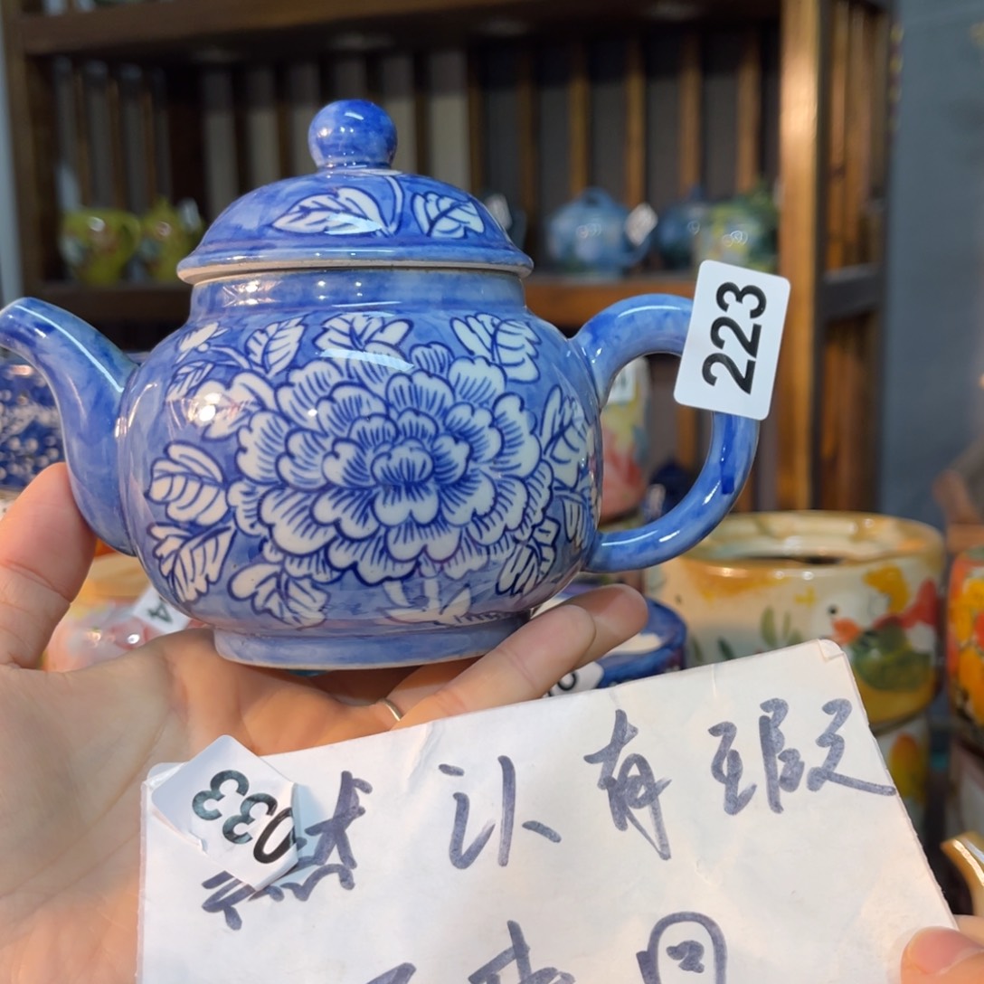 杯素浅陶瓷手工手绘