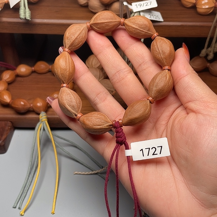 手串/手链橄榄核1727鲨鱼背