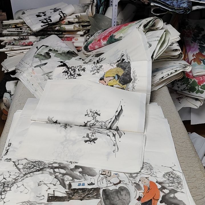 蓝***祥国画落款后台备注