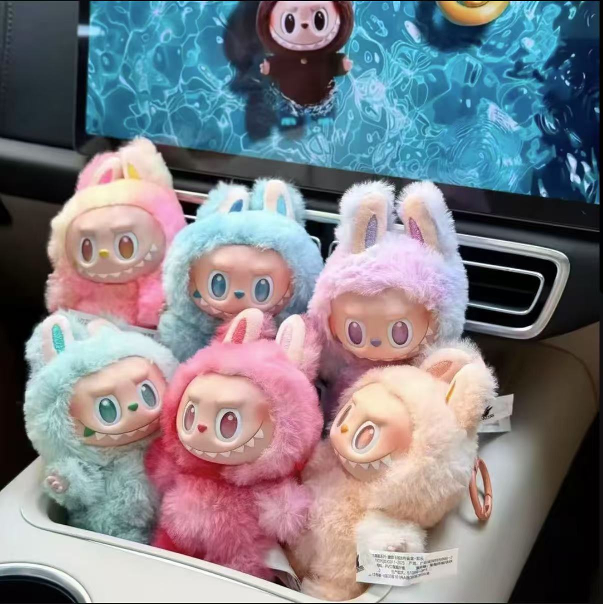 【祖国版】一代二代三代心动马卡龙搪胶脸玩偶公仔速发