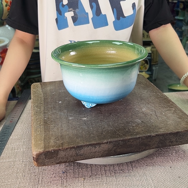 泳坤堂石湾盆陶瓷