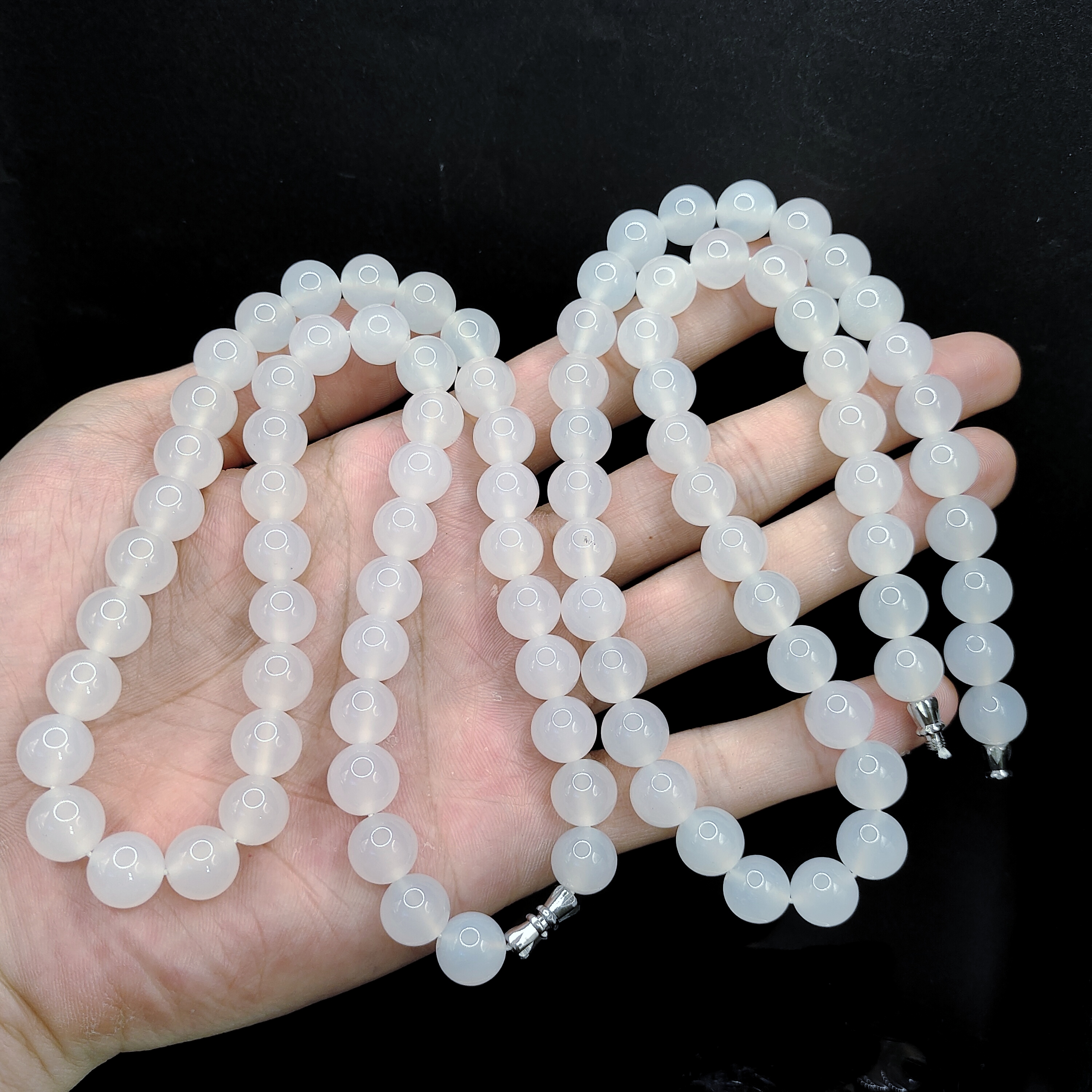 【老三珠宝】白月光荔枝冻公主链H25【多样性发其一】约10mm