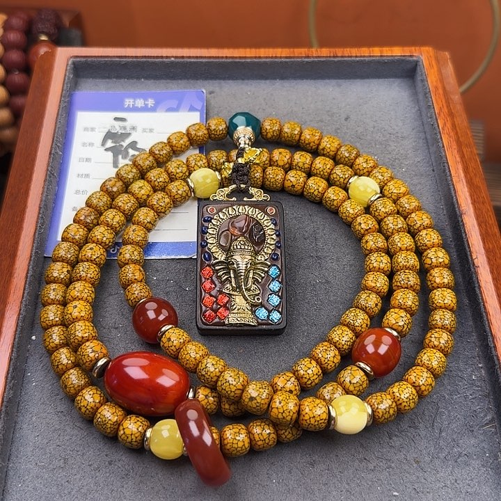 星月菩提吊坠脖挂