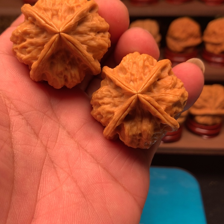 文玩核桃吊坠壞***圭四棱