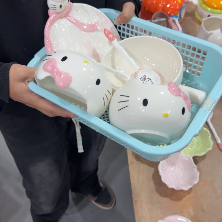 全新正版 釉下彩高温瓷 原单尾货