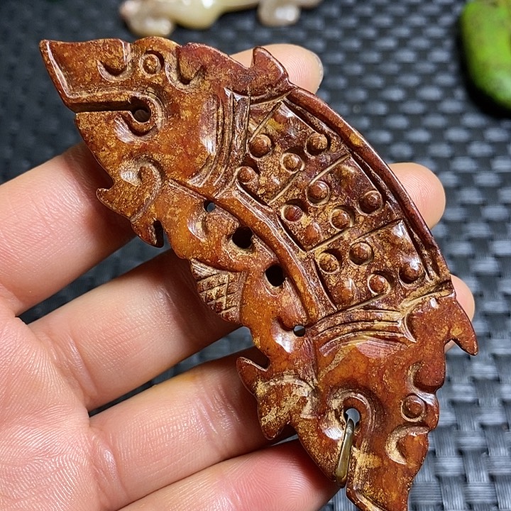 紫金钵盂菩提吊坠