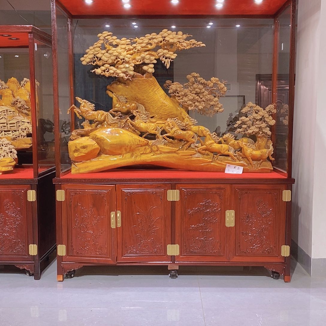 金丝楠手****4金丝楠小叶桢楠摆件