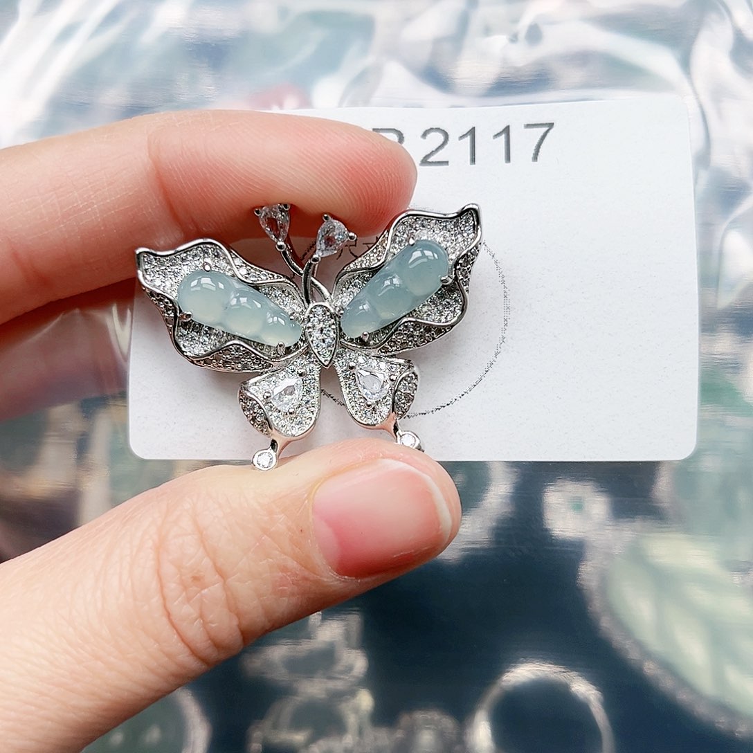 翡翠颈饰未镶嵌翡翠2117