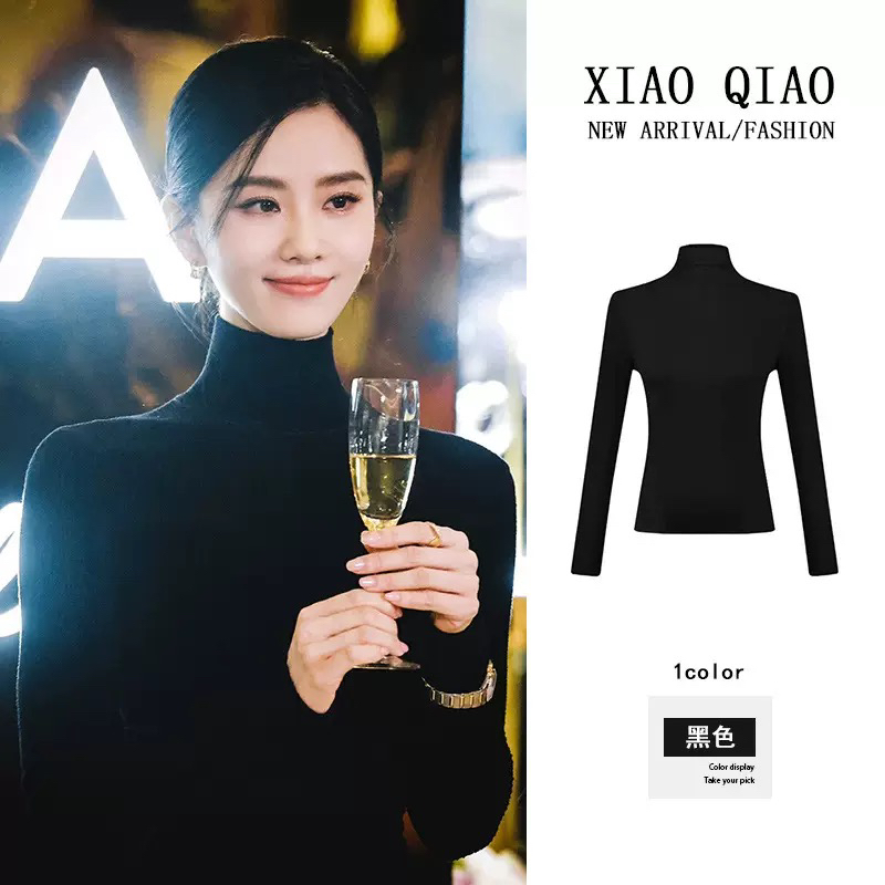 《歪货主播同款》新款高级感设计显瘦羊毛衫女装