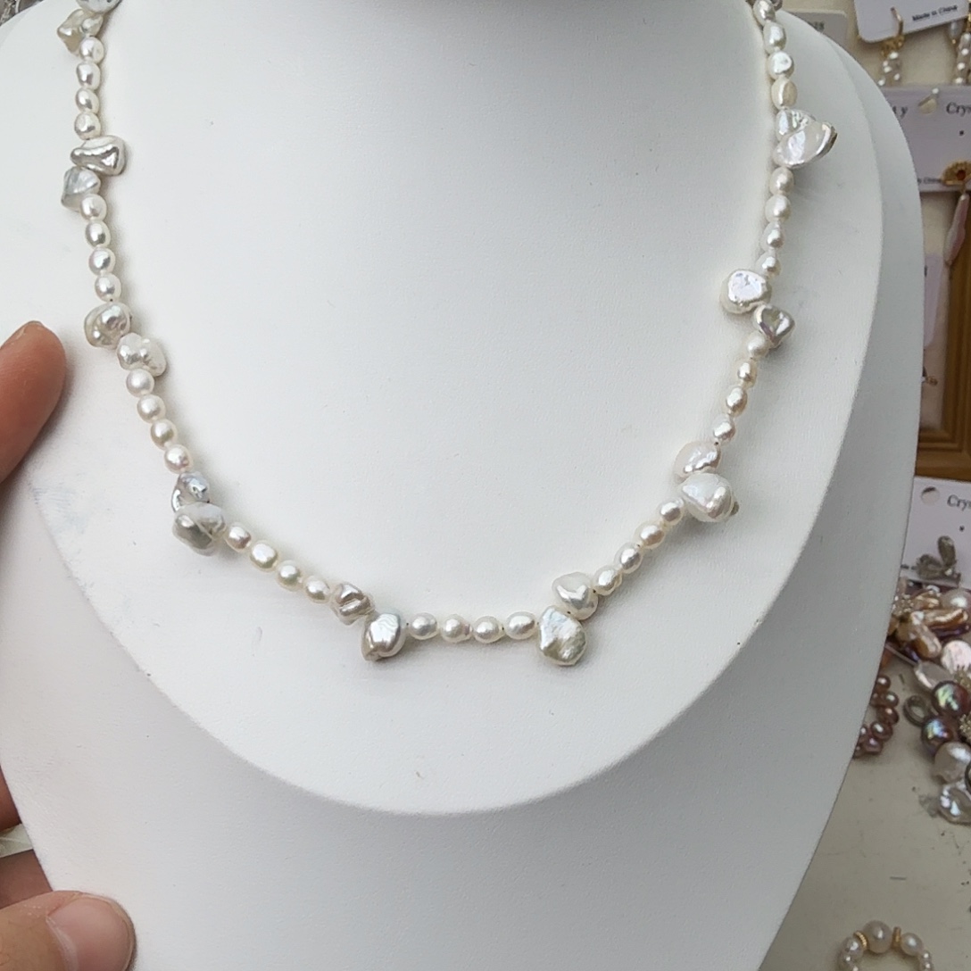 淡水珍珠未镶嵌颈饰