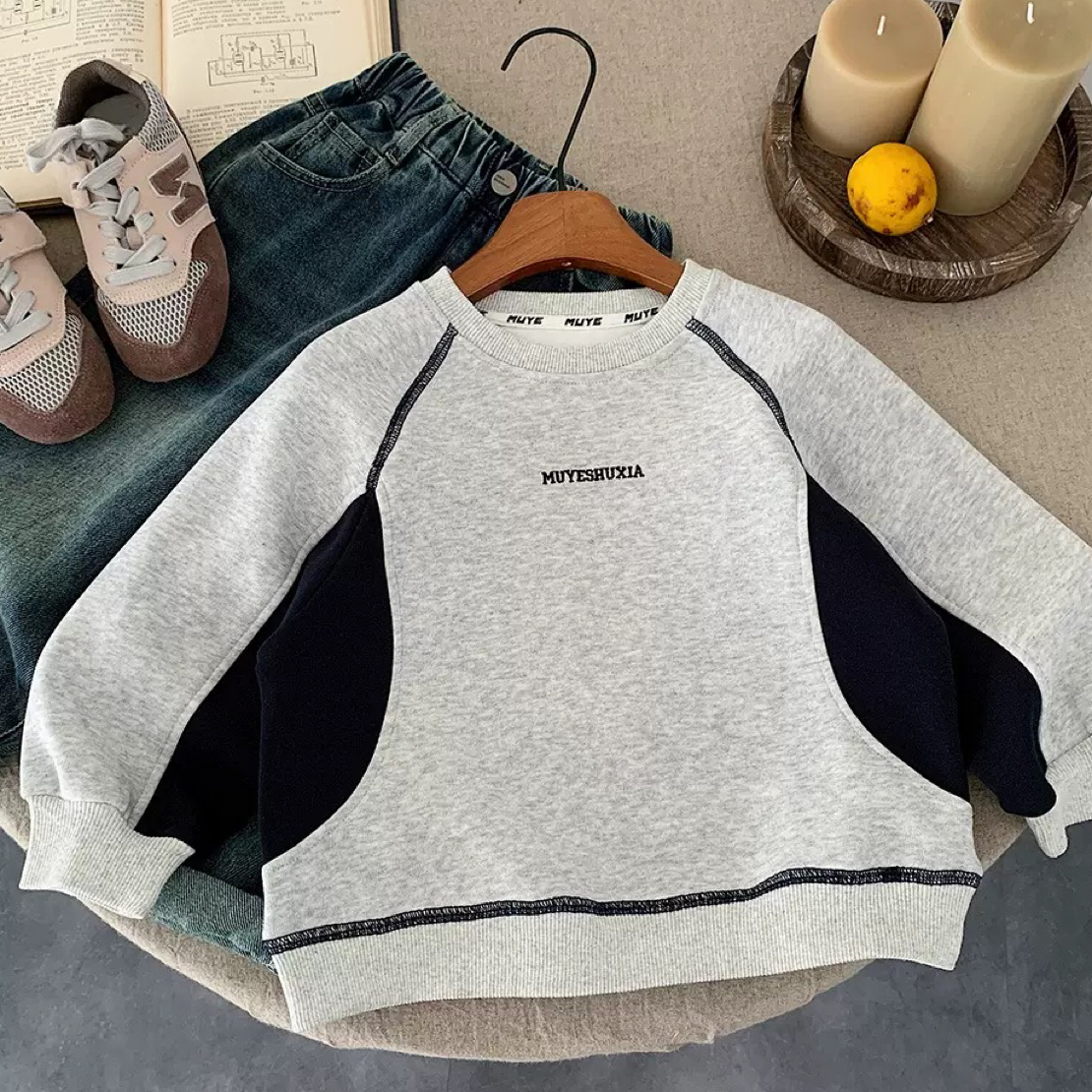 儿童休闲帅气卫衣