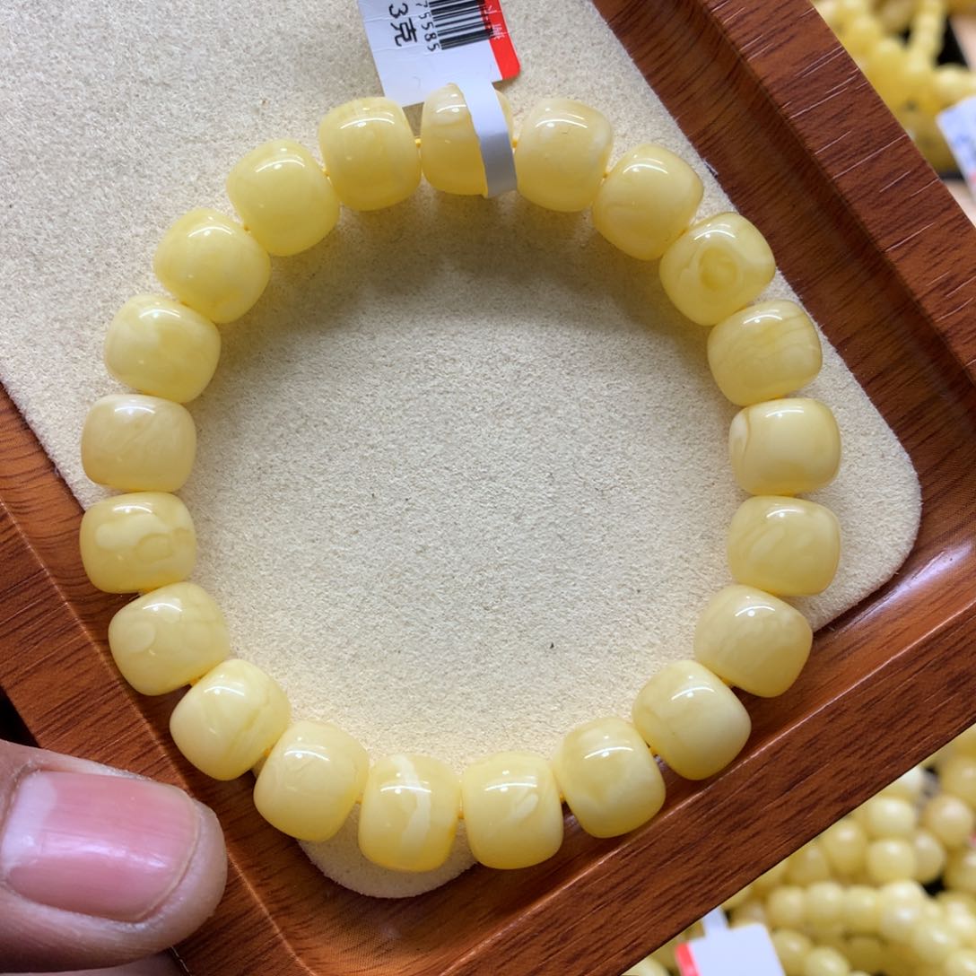 蜜蜡手链未镶嵌蜜蜡