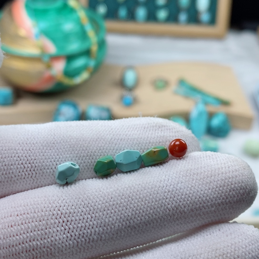 南红玛瑙颈饰未镶嵌陈*