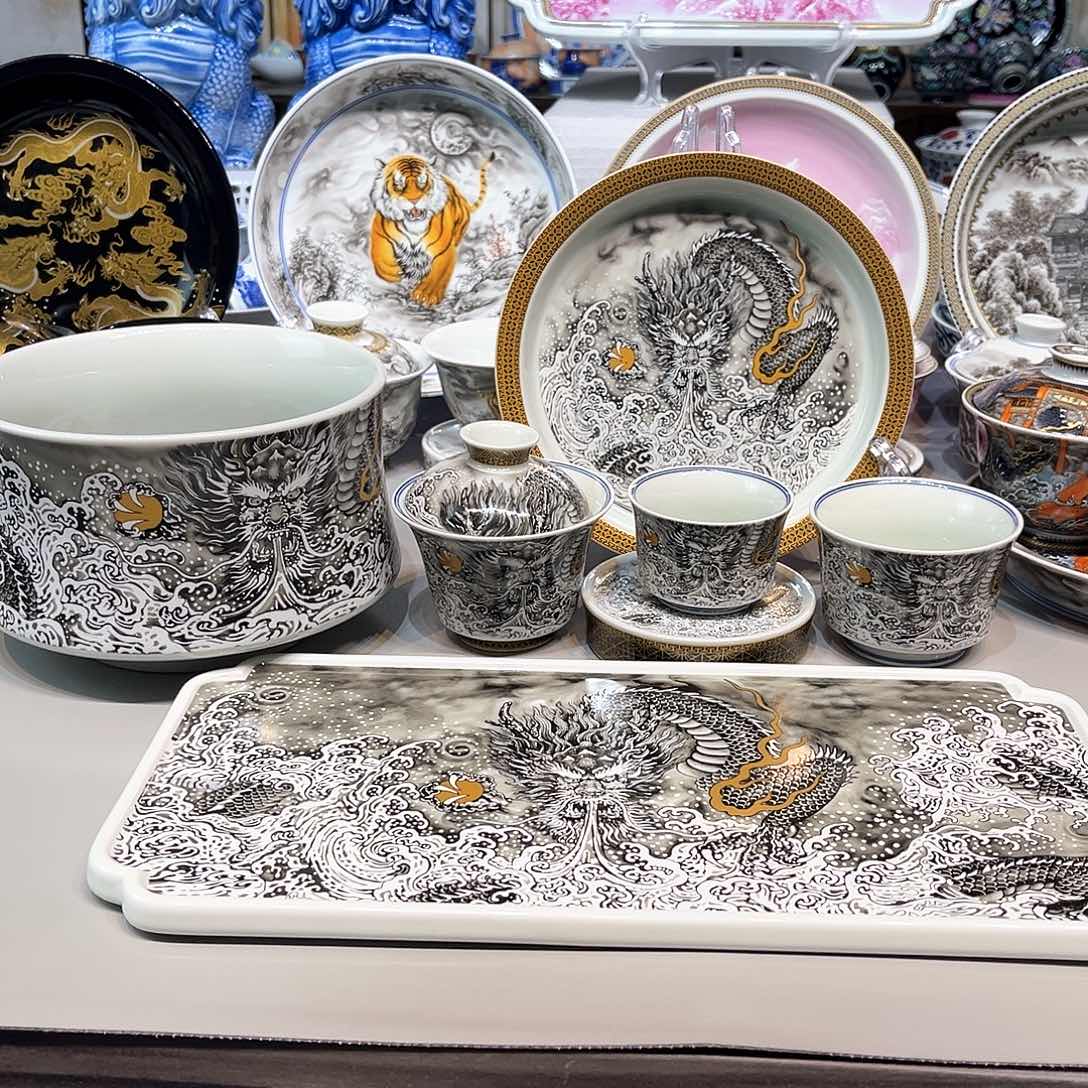 景德镇美术作品欣赏