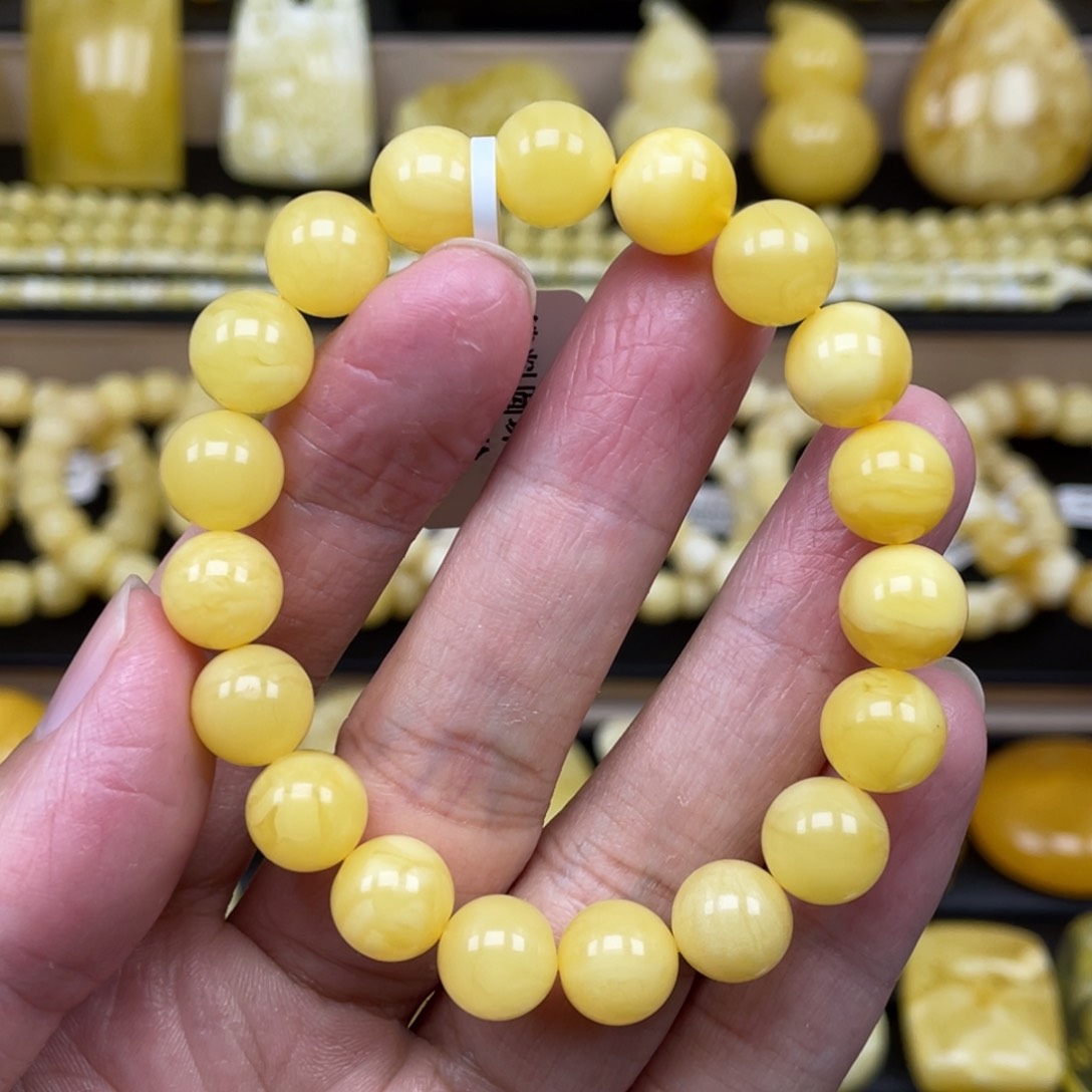 琥珀裸石未镶嵌琥珀蜜蜡