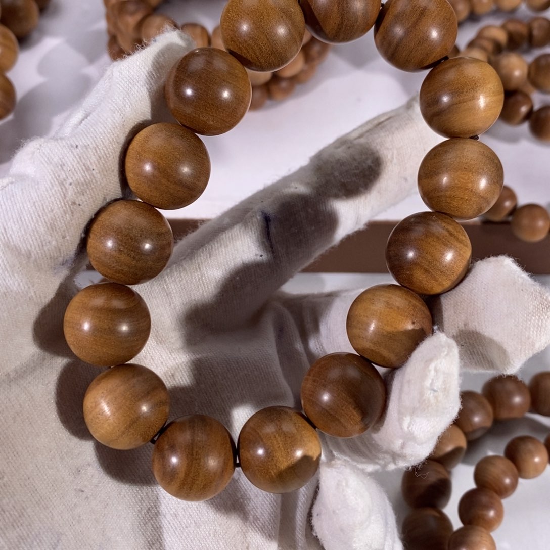 檀香木无事牌横纹黑肉供奉老料1.5下播福利