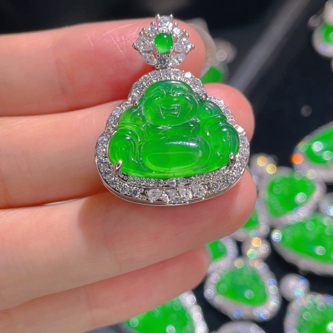 翡翠吊坠(不含链)未镶嵌