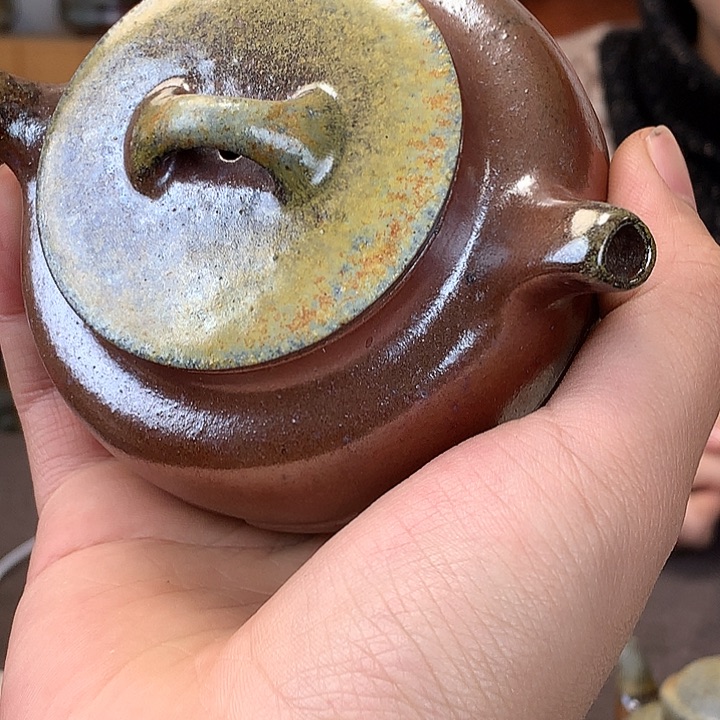 紫砂柴烧纯自然柴烧