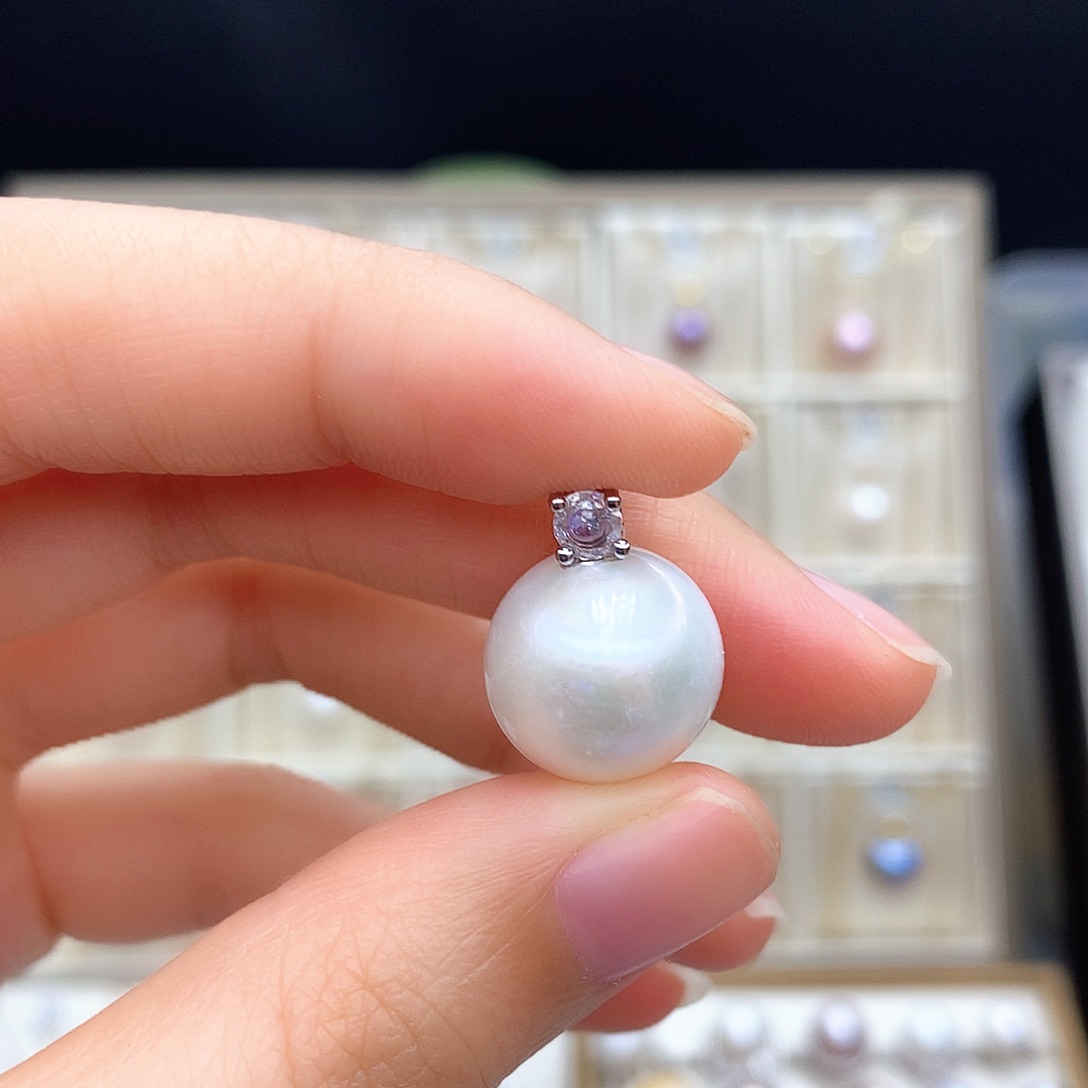 淡水珍珠合金颈饰
