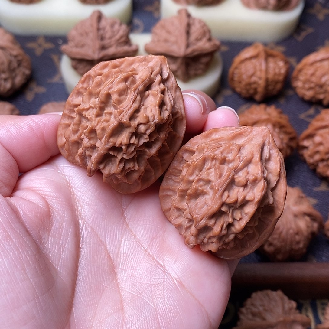 桃核吊坠全品骨赛龙37尺