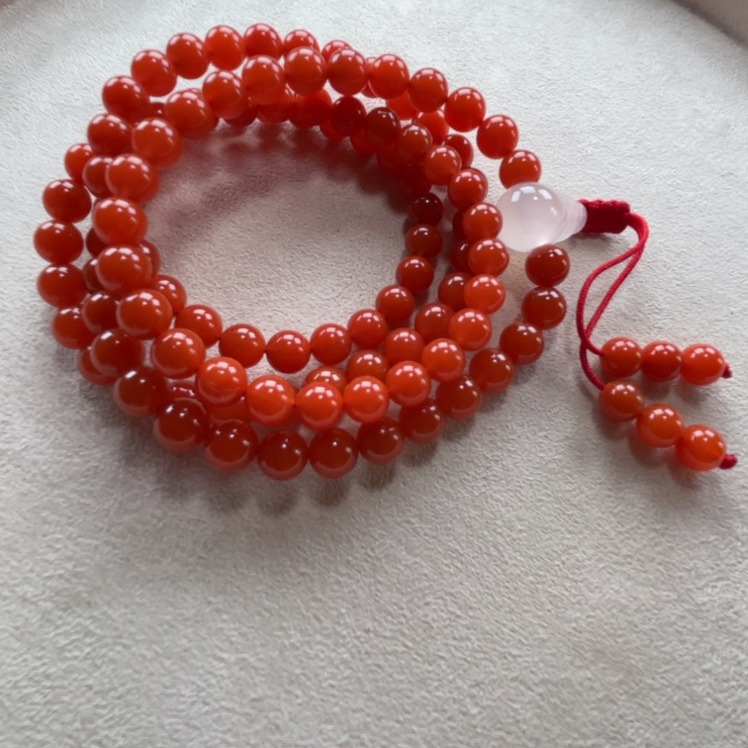 南红玛瑙7➕多圈未镶嵌